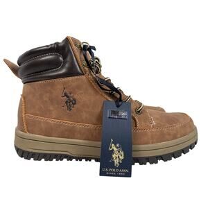 U.S. POLO ASSN. Green Leather Men\'s Men\'s Boot U.S. POLO ASSN. Green Leather Men main image 2
